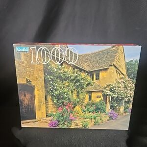 Guild 1000 Piece Jigsaw Puzzle Cottage Cotswold England Factory Sealed